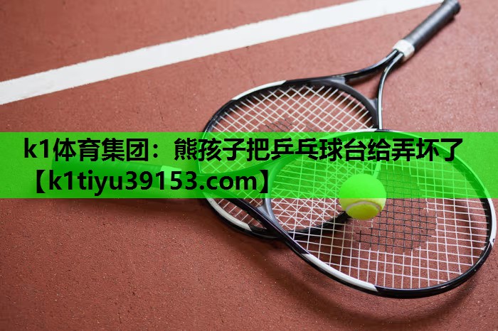 k1体育集团：熊孩子把乒乓球台给弄坏了